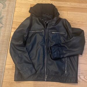 Men’s Faux Leather Jacket